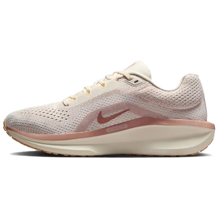 Nike AIR WINFLO 11 Abrasion Resistant Low Top Running Shoes Women's Beige Pink Sneakers FJ9510-109