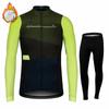 2027 New Gobikful -Men's Cycling Clothing Set, Thermal Wool Long Wool Set and Long Pants for Outdoor Mountain Bike Riding