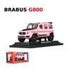 1/32 масштаб Benz G800, литая под давлением модель автомобиля, игрушечный автомобиль с откатным механизмом, звуком и светом для детей, коллекция подарков для мальчиков и девочек