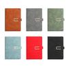 A5 Size A5 Notebook Horizontal Line Loose-Leaf Book New Leather Notebook