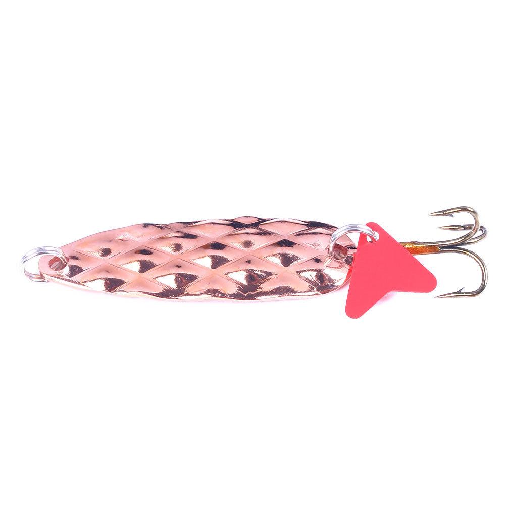 Metallic sequin lure with pineapple pattern4.5cm9g6Small hook specifically designed for catching smallmouth bass, suitable for b