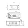 Peacefair PZEM-025 DC Multifunctional DC Digital Display Tester, Specification: 100A