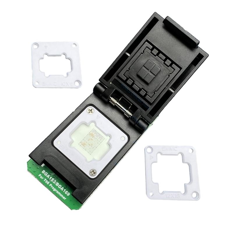 Адаптер разъема EMMC_BGA153/169 для программатора T56, подходящий для стабильной конструкции BGA153/BGA169