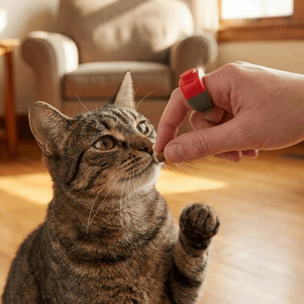 Professional Mini Finger Clickers Rattle Sound Dog Training Clickers Animal Training