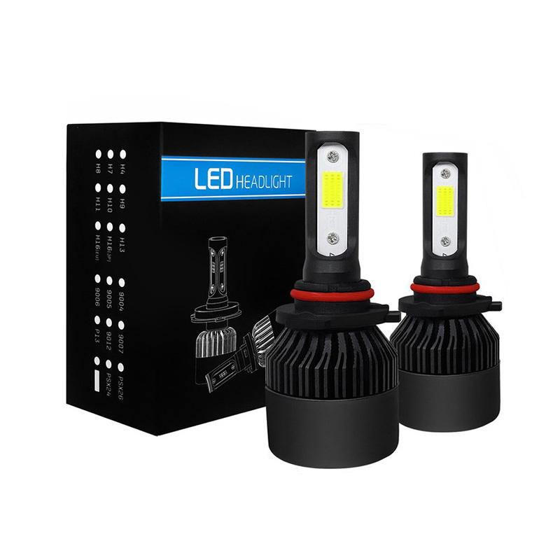 2 шт. супер яркие светодиодные фары автомобиля 10000LM 50 Вт H4 H1 H7 H8 H9 H11 H16 Canbus 9005 HB3 9006 HB4 Противотуманные фары 3000 К 4300 К 6000 К 8000 К
