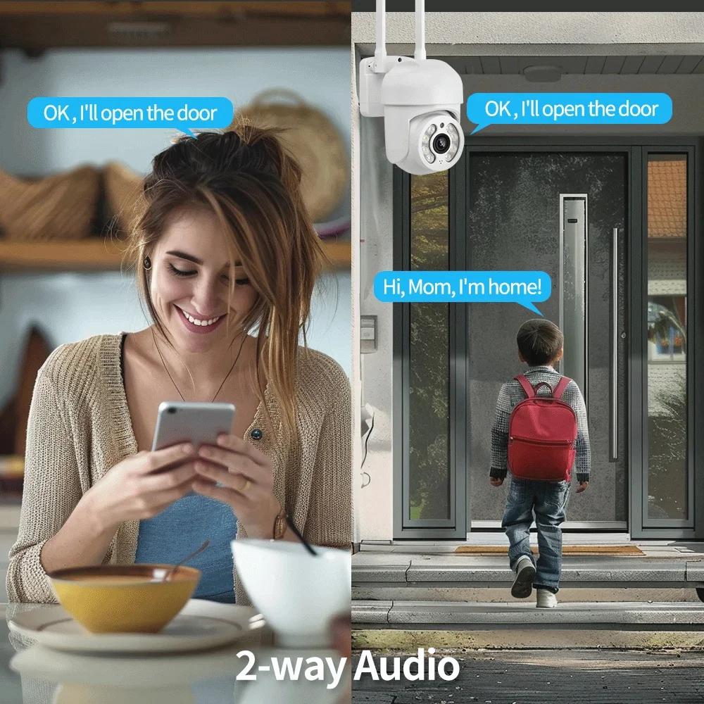 5MP PTZ Wifi камера наружное домашнее видеонаблюдение беспроводные IP камеры HD цветное ночное видение безопасность-защита ICse