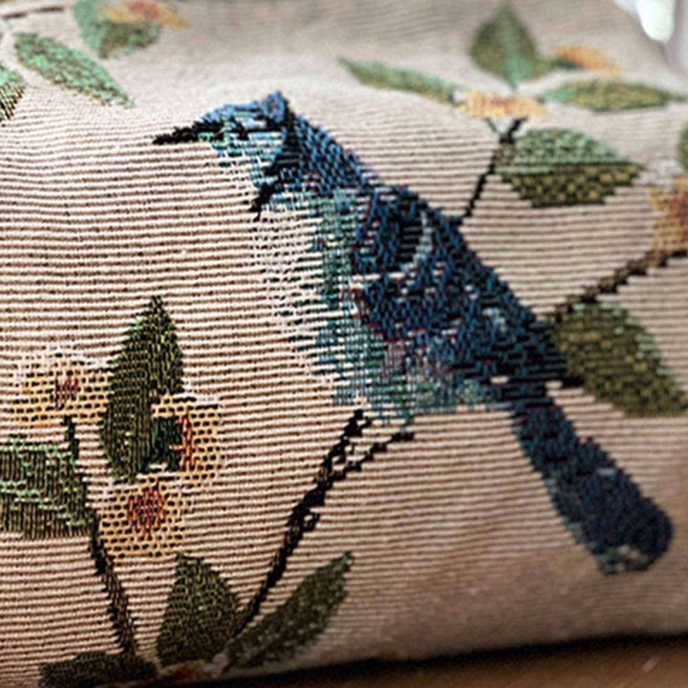 Ткань Европейский Винтажный Стиль Гостиная Стол Сумка для Хранения Жаккардовая Бумажная Сумка с Рисунком Бытовая Настольная Бумажная Сумка с Рисунком