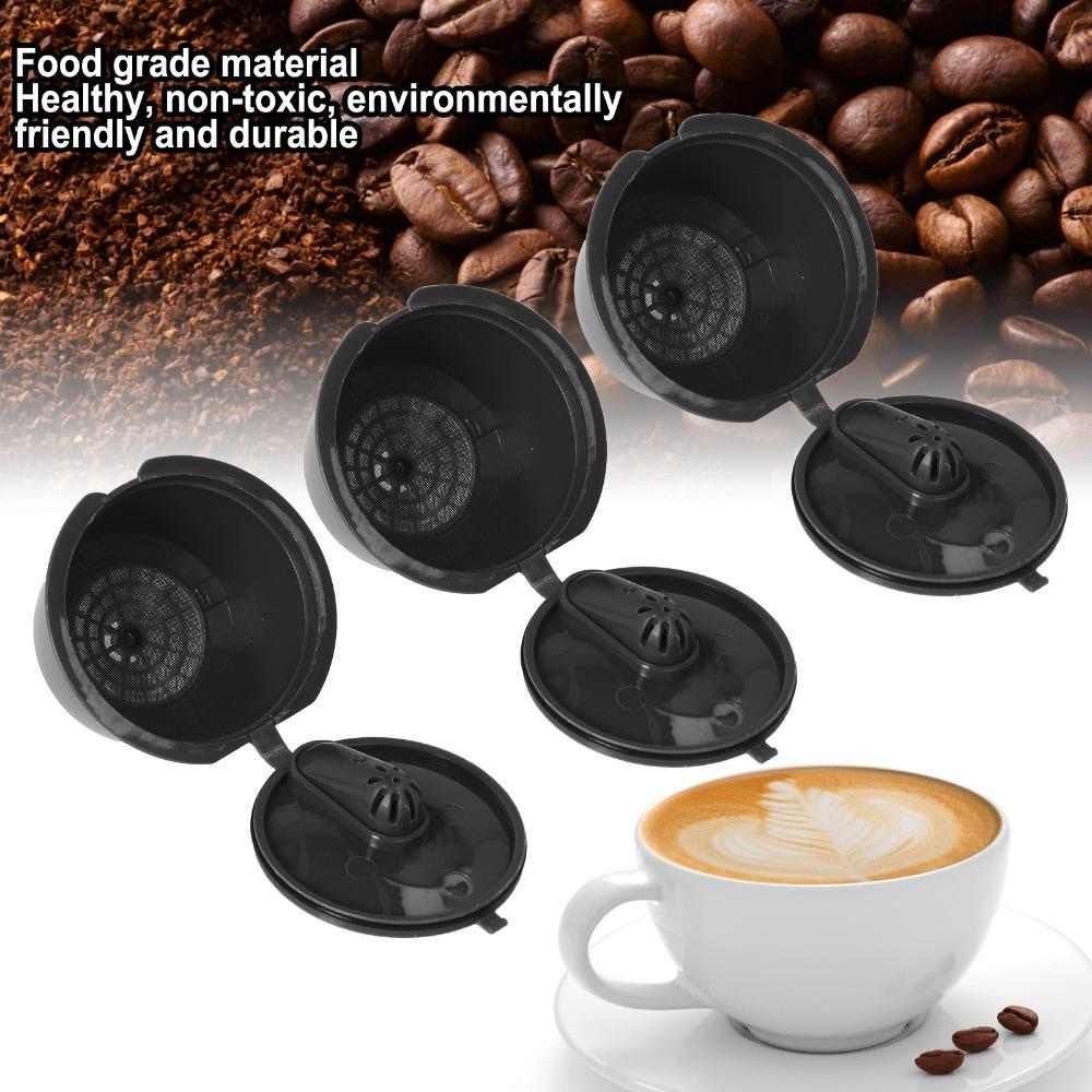 Reusable Design Refillable Coffee Capsule Coffee Filter Set For Dolce Gusto Brewers