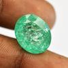 Natural Green Emerald Loose Gemstone 15x12mm Oval Cut for Anniversary for Jewelry Making and Crafts