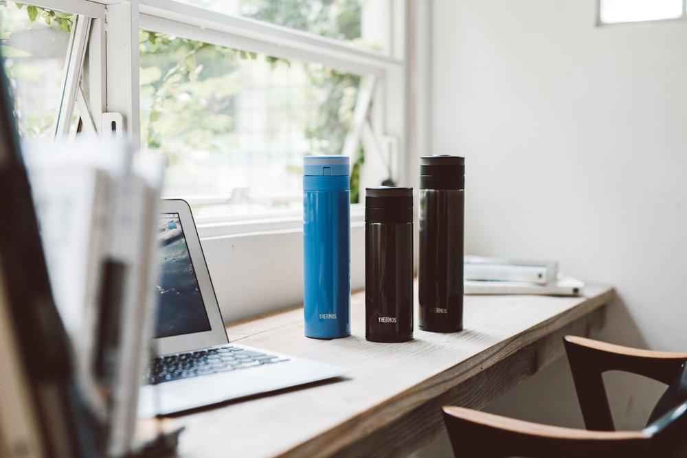 Thermos Vacuum Insulated Portable ESP Mug, 350ml, Espresso, JNS-351