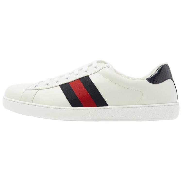 Gucci Женские Ace 'White Blue Red' Женские 387993 A38D0 9072