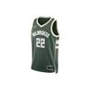 Футболка NBA Team Print Vest SW Fan Edition 22-23 Season Limited Logo Milwaukee Bucks 21 Unisex Jerseys Green DN2012-324