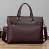 Новые мужские сумки, сумки для деловых документов, сумки для компьютера, водонепроницаемая кожаная сумка через плечо большой вместимости, сумка кроссбоди