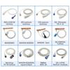 Compatible for NELLCOR with OXIMAX Patient Monitors, Disposable SPO2 Probe Sensor, SPO2 Finger Sensor,  Blood Oxygen Saturation Data Monitoring