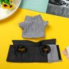 Accessories Cotton Stuffed Stripes Lattice Idol Doll Clothes Solid Color Blouse 20CM Doll Shirt