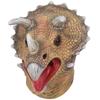 Dinosaur World Mask with Opening Tyrannosaurus Rex Halloween Cosplay Costume Children's Party Carnival Props