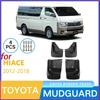 Подходит для Toyota Hiace 2012-2018 Автомобильные передние и задние мягкие накладки на крылья
