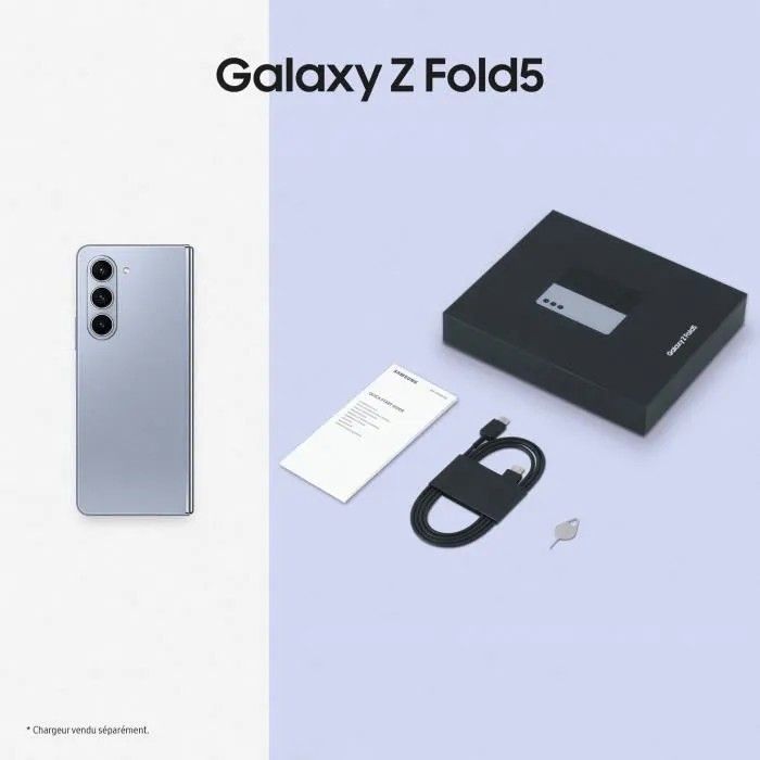 SAMSUNG Galaxy Z Fold5 256 Go 5G Bleu Single SIM - Version US (États-Unis) - Very good condition