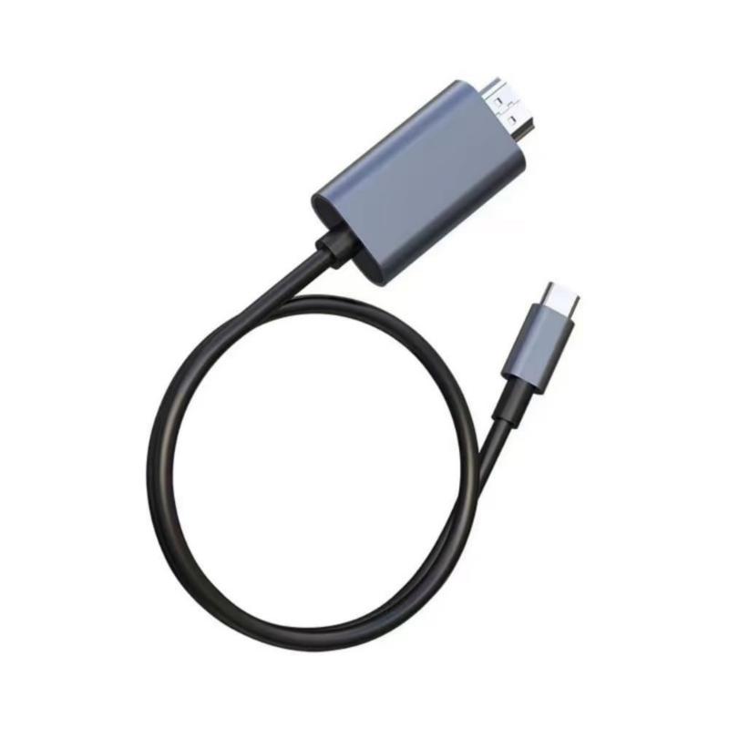 Высокоскоростной кабель-адаптер USB C на HDTV 4K30 Гц для телефонов, ПК, игровых устройств, длина 1,8 метра