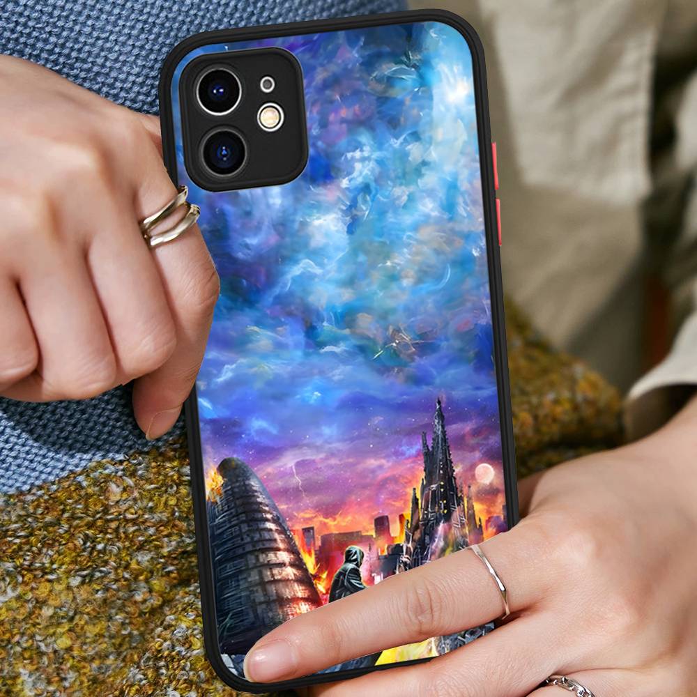 Classic Singer B-Beny J-Jr For IPhone 16 15 14 Plus 13 12 11 Pro Max X XS MAX Translucent Matte Shockproof Cover