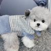 Pet Traction жилет для собак, клетчатое осенне-зимнее пальто, плюшевая йоркширская собака, маленькая собака, пальто для кошек, одежда для щенков, жилет для собак
