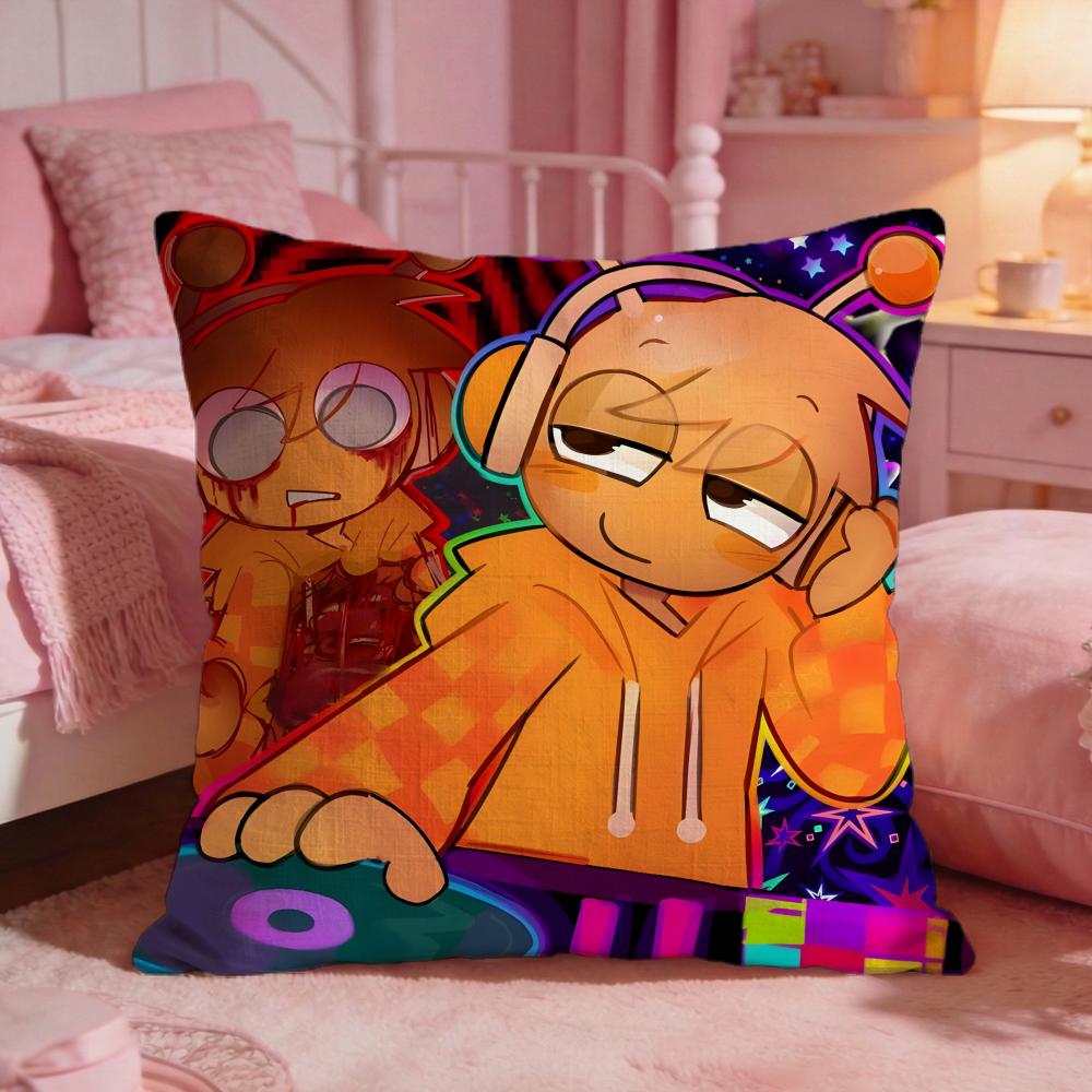 SSprunkis Classic Game Cushion Cover Premium Comfort Reversible Pillow Cove Two In One Design For Any Room Car Interior