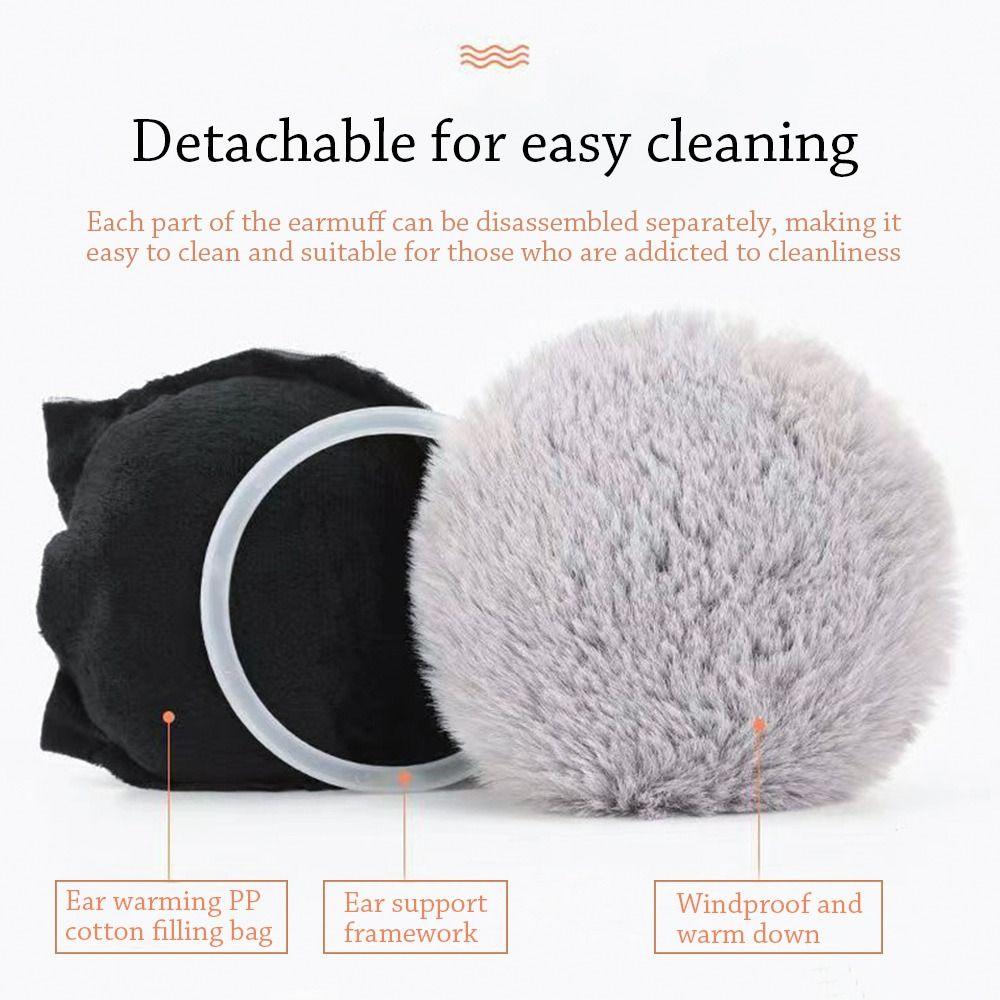 Теплые уши для защиты ушей, плюшевые теплые уши, зимние складные наушники для мужчин и женщин