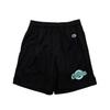 Champion Stretch Antibacterial and Odor Resistant Rubber Printed Basketball Shorts Black Kids' Quick-Drying CK-BB530