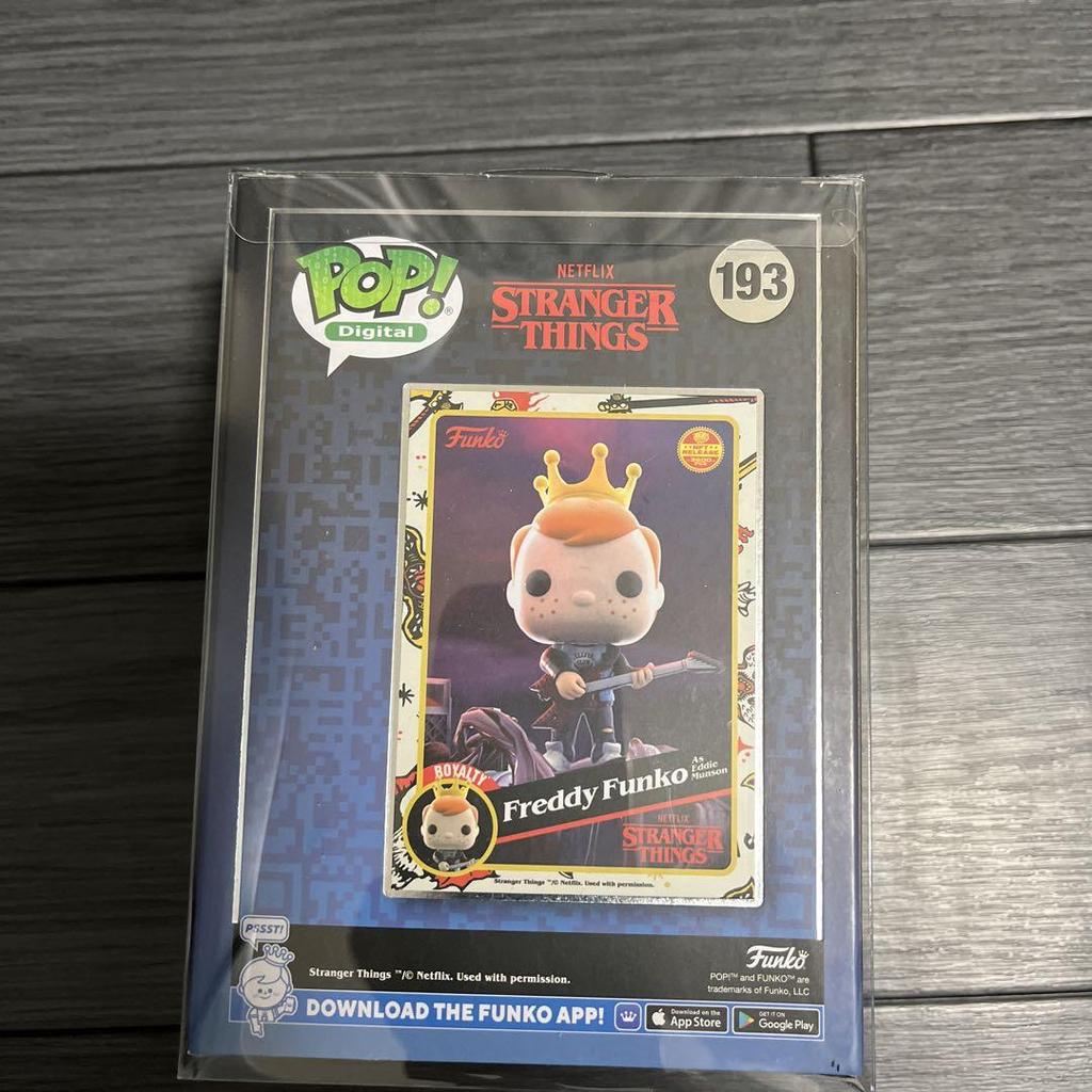 [Б/У] Чрезвычайно редкий Funko pop! Цифровые Эдди и Фредди Фанко