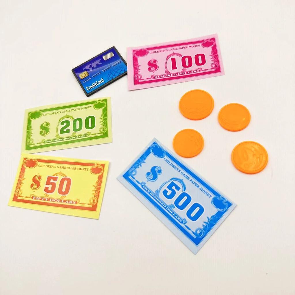 Моделирование Мультфильм Супермаркет Кассовый аппарат Игрушка Бытовая техника Серия Дети Играют Дома Электрическое Освещение Звуковой Регистр