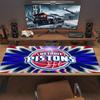 Detroit Pistons Color Mouse Pad Large Gaming Table Cushion Non-slip Laptop Tablet Big Mousepad XXL Mat Mini PC Playmat With Lock edge