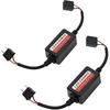 2PCS H7 LED Bulb Decoder, H7 LED Light CANbus Decoder Anti Flicker Harness, Resistor Decoders Error Free Adapter, Fix Headlights Fog Light DRL Error