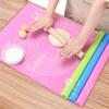 Large Size Silicone Kneading Pad Non-Stick Surface Rolling Dough Mat With Scale Kitchen Cooking Pastry Sheet Oven Liner Bakeware