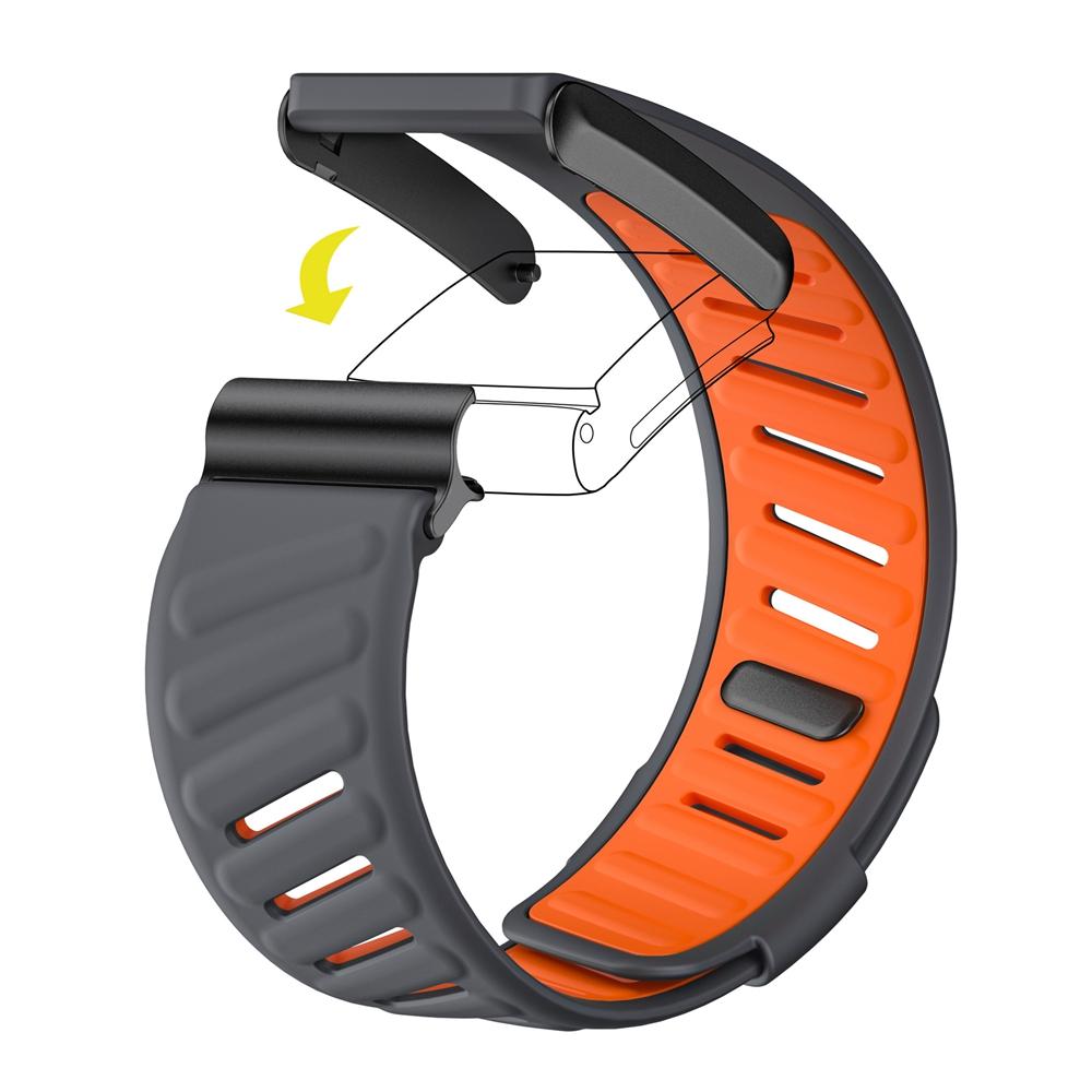 Совместимый для Whoop 1.1 Sport Flex Браслет на запястье Мягкий на ощупь Силиконовый Водонепроницаемый и Влагостойкий Запасной Регулируемый Ремешок для часов