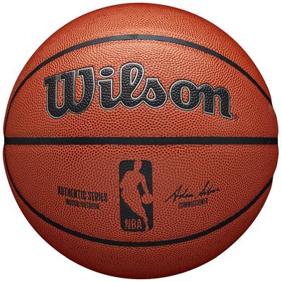 Wilson Мяч NBA Authentic Series Indoor-Outdoor, баскетбольный мяч унисекс, оранжевый