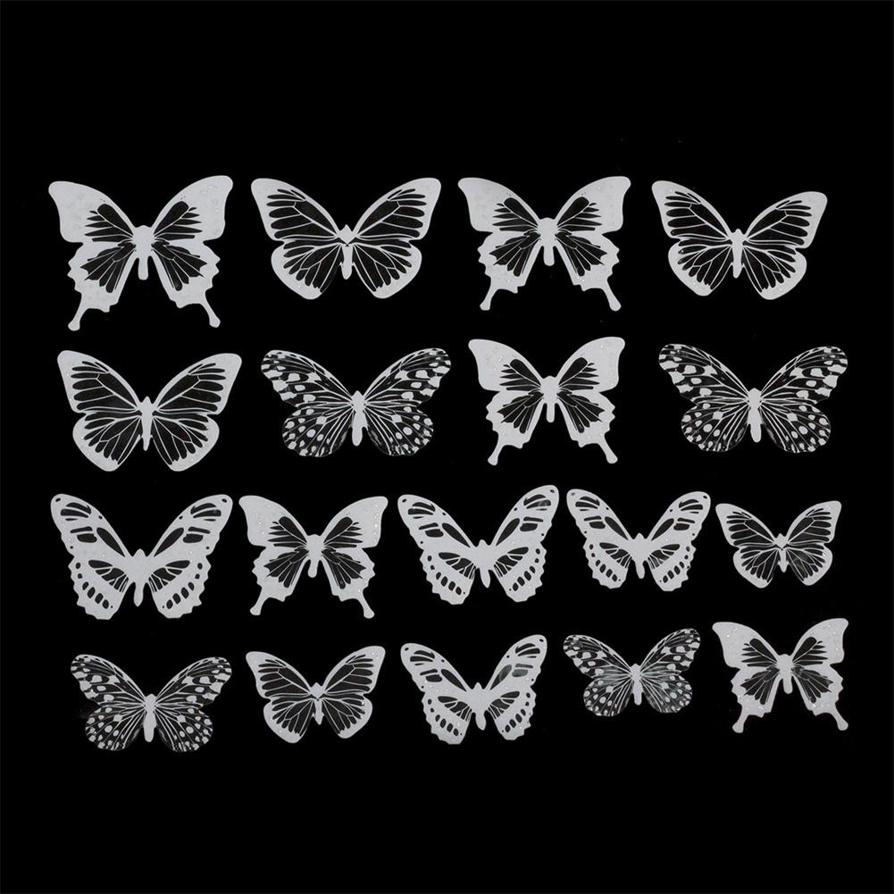 Butterflies Wall Sticker For Kids Rooms Art Mural Refrigerator Wedding Decoration Wall Decals