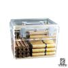 Professional Cedar Wood Cigar Humidor for 80 Imported Cigars - Sealed Aging Box Set Gift