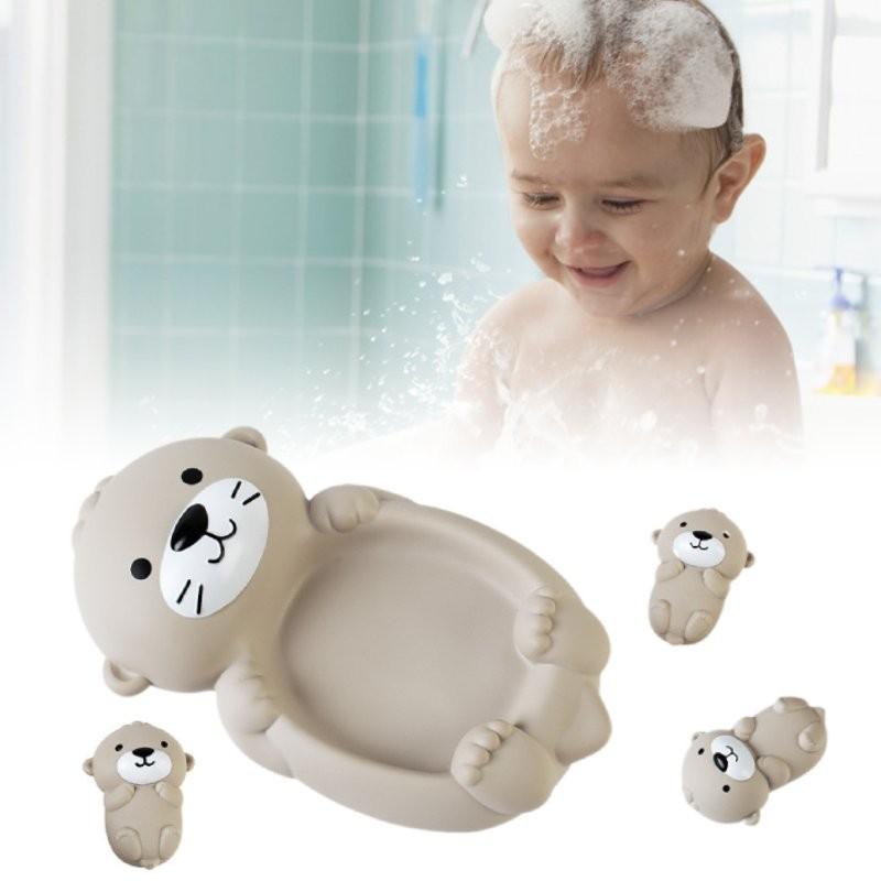 Toy Floating Bath Otter Bathtub Doll Children Bathroom Recreation Gifts Kids