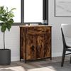 VidaXL Buffet Smoked Oak 70x30x80 Cm Engineered Wood 835526