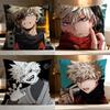 Модная Наволочка-Подушка M-MMy Hero Academia Мягкая Стираемая Чехол для Подушки Многоцелевая для Дивана Кровати Путешествий Офиса