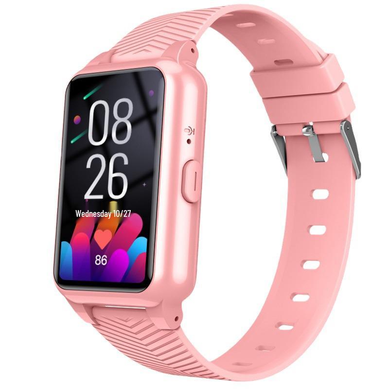 4G Смарт-часы для пожилых с измерением температуры тела, монитором сердечного ритма, GPS и браслетом для взрослых