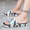 FashionMen Slippers Slip On Outdoor Fashion Slippers Platform Slides Non Slip Trend Designer Shoes Male Shoes Fashion Sandals