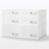 MUJI Polypropylene Small Item Storage 83831790 Case, Large,