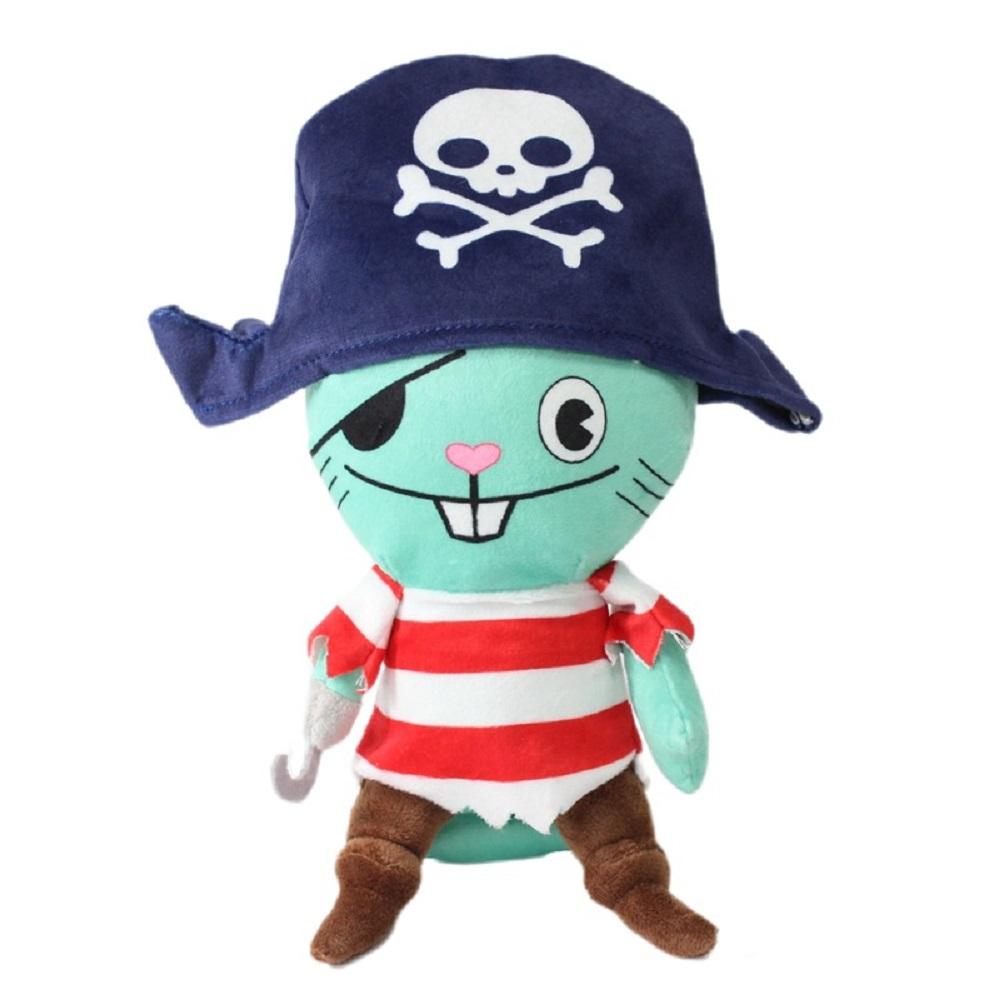 25CM HTF Happy Tree Friends Anime Happy Tree Friends Soldier Fliqpy Plush Toys Dolls Military Flipy Doll Plush Toy for Kids Gift