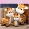 Плюшевые игрушки Жираф Мультяшное животное Мягкие куклы Украшения для комнаты Детские подарки