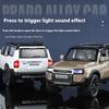 FAJC5 1:32 TOYOTA PRADO Land Cruiser Off Road Vehicle Metal Alloy Diecast Model Car Outdoor Display Collectibles Decorative Gift Boy