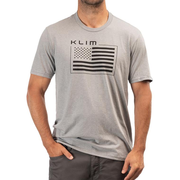 Klim Discovery Pure Cotton Tshirt Mens Round Neck Tshirt SnowBigDeal Summer New Mens Womens Pure Cotton Casual Tshirt