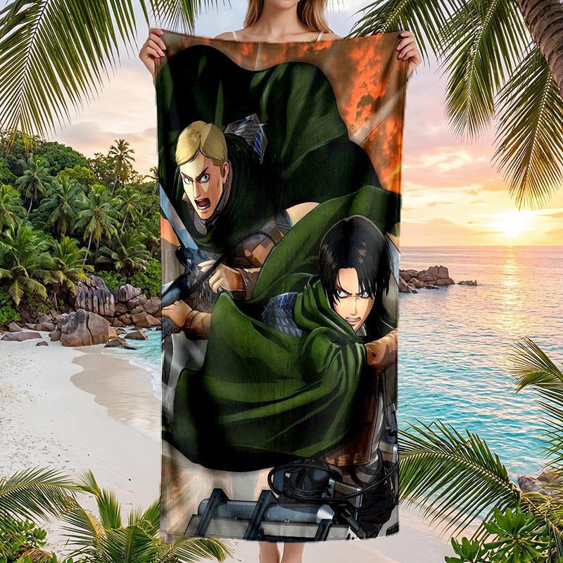 Erwin Levi Hange Fashion Beach Towel: Ideal for Summer Adventures Soft, absorbent and quick drying suitable for swimming and bathing