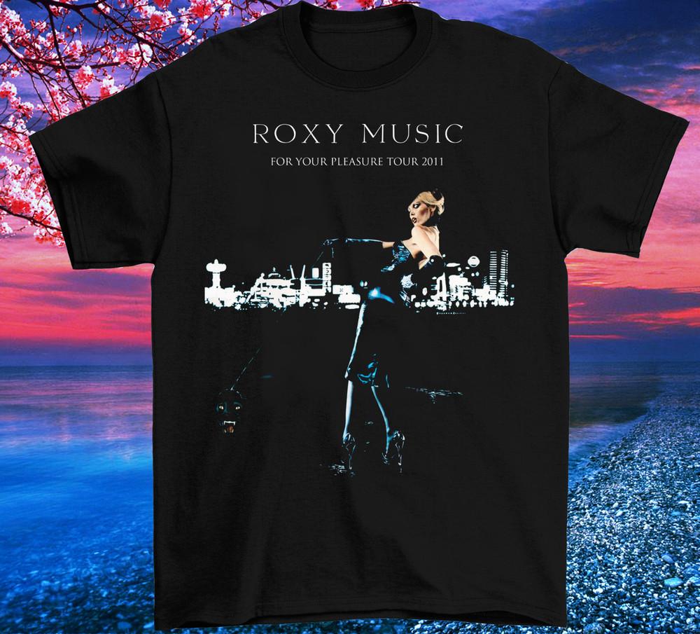 Roxy Music For Your Pleasure T Shirt Size S M L 234XL Cotton EE019 Unisex T-Shirt