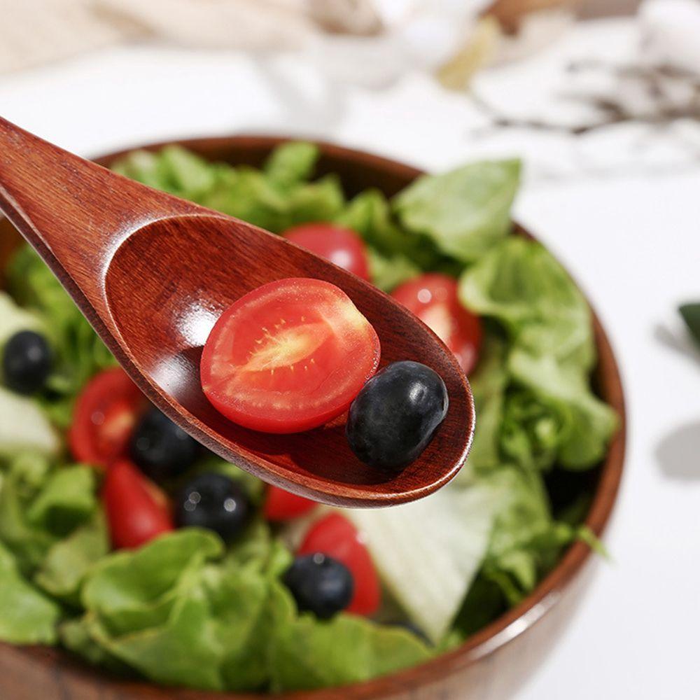 Кухонные инструменты Столовые приборы Для смешивания Кухонная утварь Чайная ложка Суповые ложки Деревянная ложка Кофейная ложка